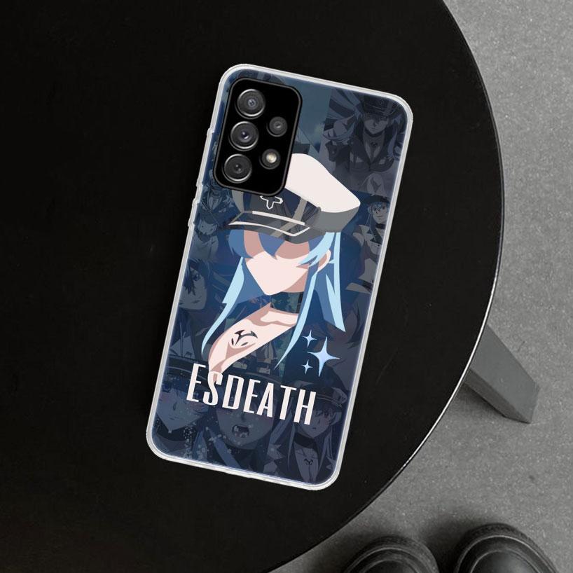 Anime Akame Ga Kill Phone Case Cover For Samsung Galaxy A12 A22 A32 A52 A72 A02S A51 A50S A31 A20S A10S Note 20 Ultra 10 Plus Ga