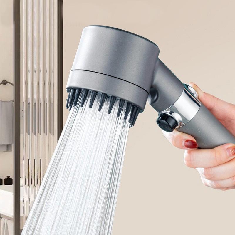 Třírychlostní vysokotlaká sprchová hlavice pro hotelové a domácí použití