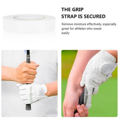 50M/Roll Golf Club Grip Tape Anti-slip Sweat Absorbing Adhesive Professional Golf Wood Iron Wedge Putter Double-sided Overgrip Wrap Golf Accessories