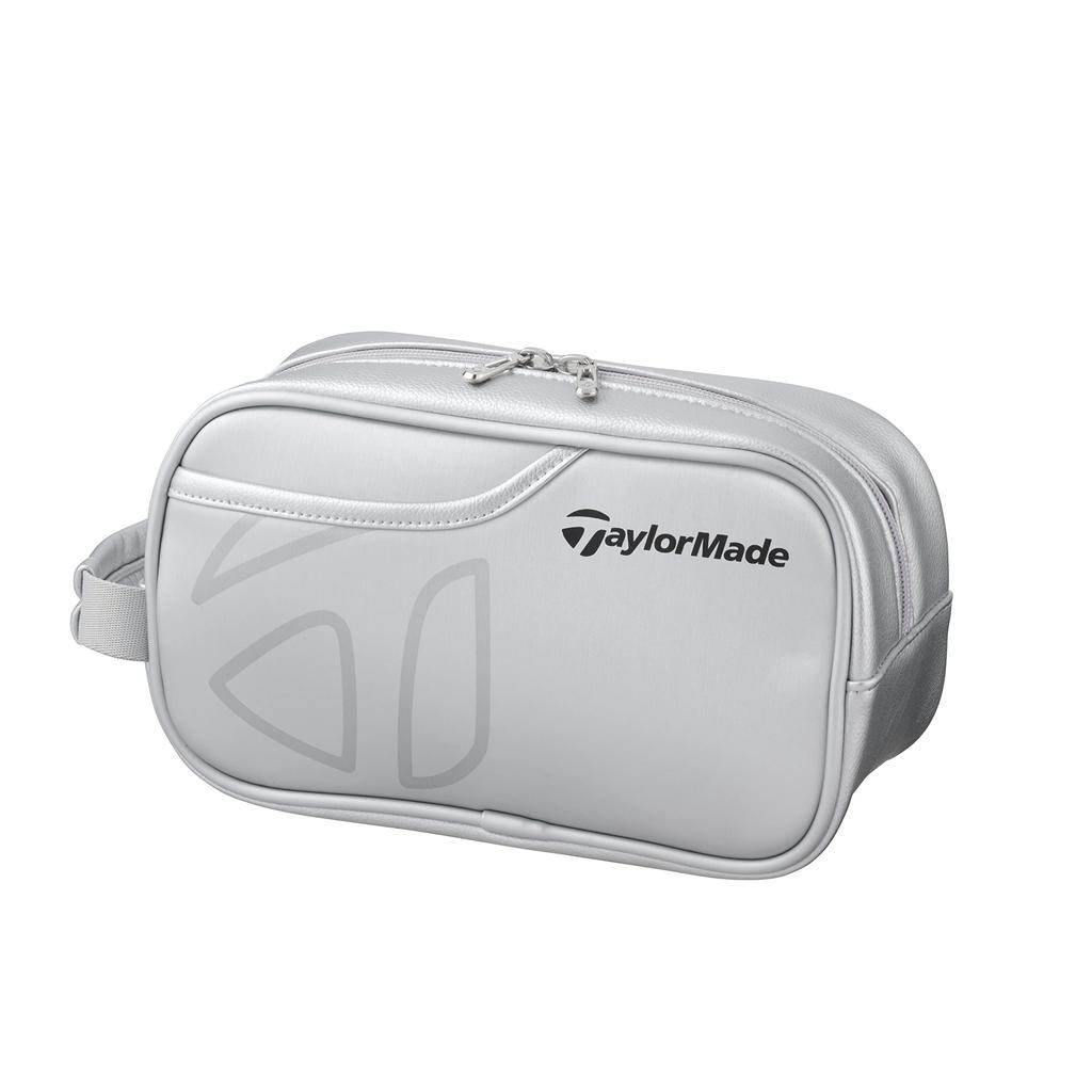 TaylorMade Men's Sport Modern Pouch, Silver, TJ103, 23SS