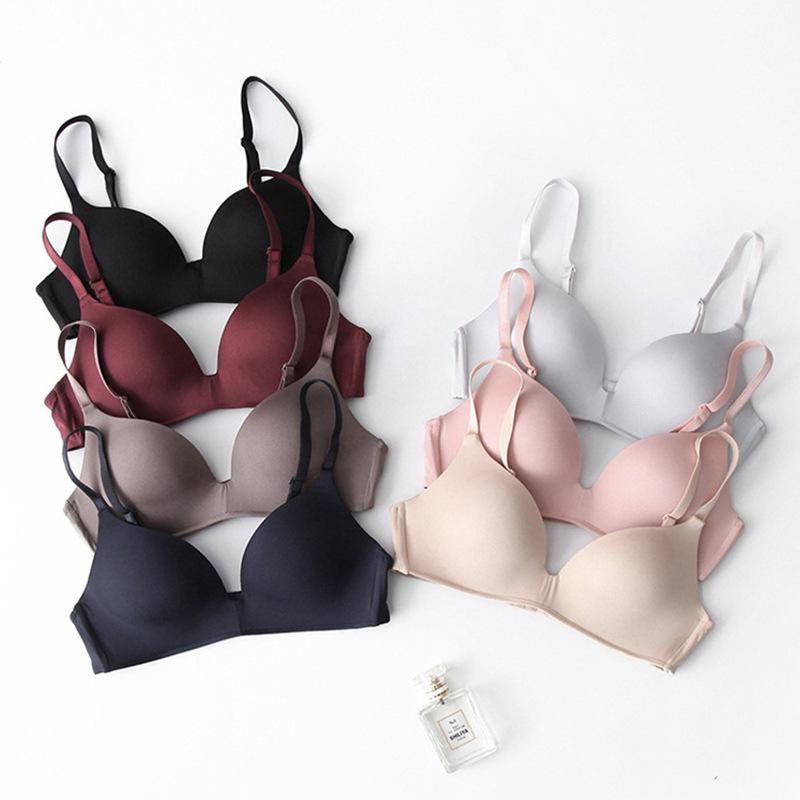 Lightweight Seamless Wireless Bra for Women and Teens, Available in 12 Colors
