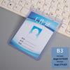 Double-Sided Transparent ID Holder with Lanyard for Student, Access, or Conference Pass and QR Code Tag
