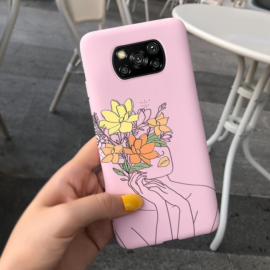 Poco X3 Pro Case Silicone Soft Phone Back Cover For Xiaomi Poco X3 NFC Popular Fundas For Xiomi Mi Poco X3 X 3 X3NFC X3Pro Coque
