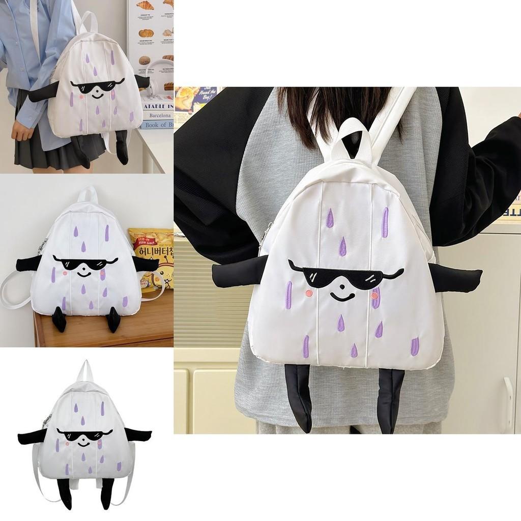 Cute And Stylish Garlic Head Backpack For Kids Spacious And Breathable Nylon Design