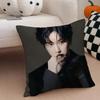 Classic Korean Handsome Singer BByun Baekhyun Cushion Cover Throw Pillow Cover Hidden Button Durable Polyester Chair Cushion