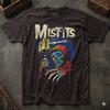 NEW! The Misfits Candelabra Mens T Shirt Black Punk Rock Band Tee Free Ship