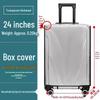 Transparent Waterproof Luggage Cover: Wear-Resistant Protection for 20, 24, 26, and 28-inch Suitcases