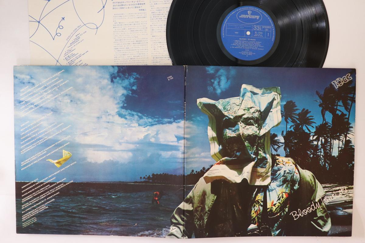 

LP Record 10CC - Bloody Tourists RJ7504 MERCURY 1978 Japan Rock Used