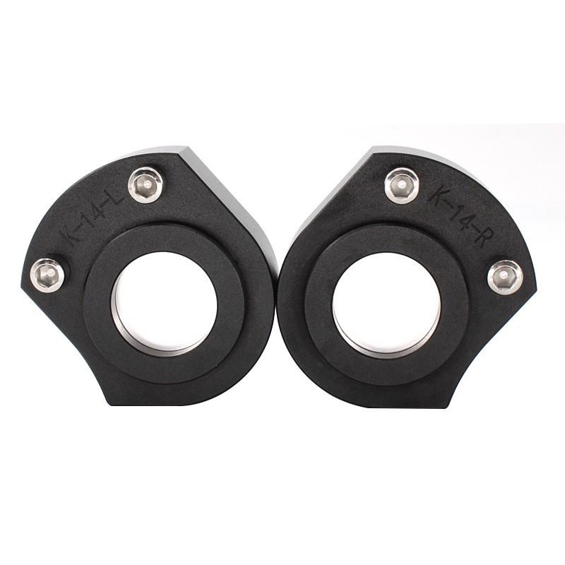 Motorcycle Handlebar Risers Kawasaki ZX-14R ZZR1400 2006 Upright Riding Position Upgrade
