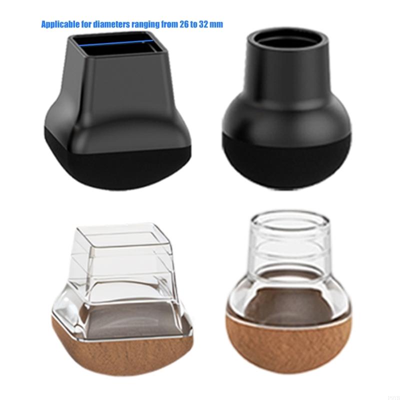 Furniture Leg Covers 24 Piece Set for 26-32 mm Chair and Stool Legs, Silicone Covers with Felt Bottom for Scratch