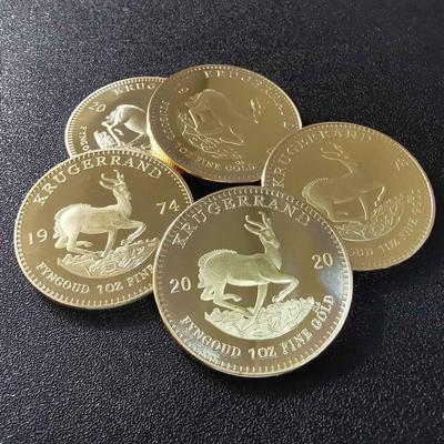 South Africa Kruger Gold Coin, Presidential Commemorative Coin, Year 1967,1974,1978,2013,2020, Commemorative Medal, Christmas Gift, Stocking Stuffers