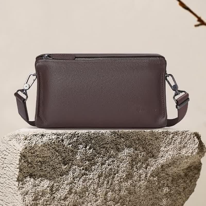 Navigare Herren Crossbody Tasche aus italienischem Leder
