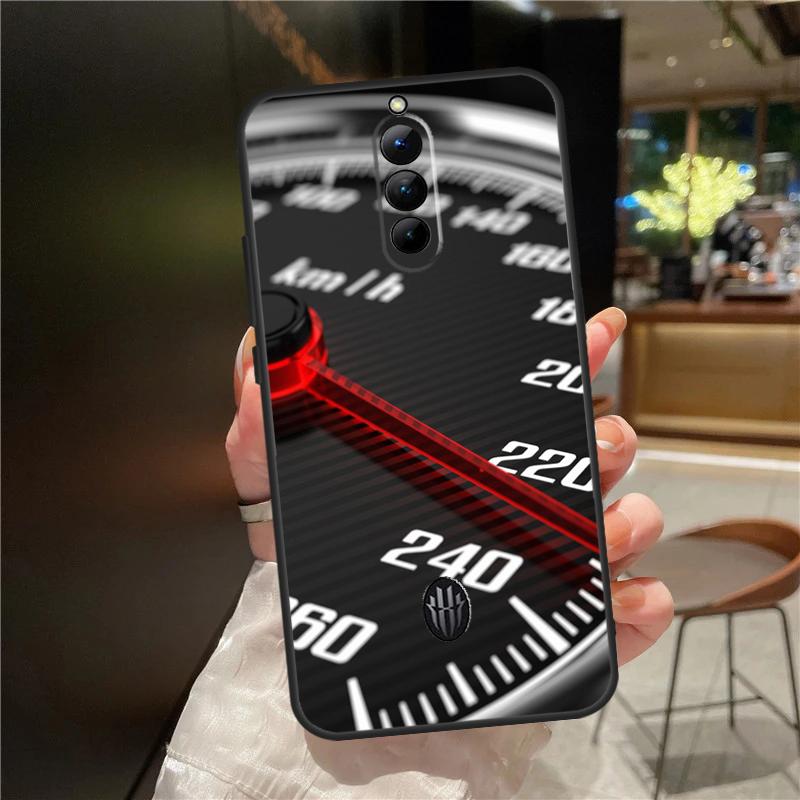 Car Dashboard Case For ZTE Nubia Red Magic 8 Pro 8S Pro Plus RedMagic 9 Pro Plus 6 7 6S 7S 6R 5S 5G Cover