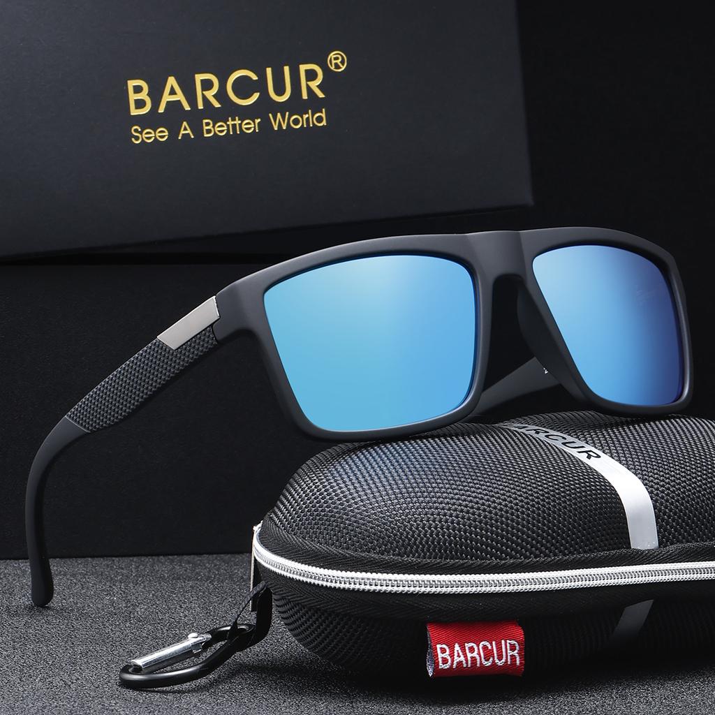BARCUR Simple And Comfortable Business Style Sunglasses For Daily Travel, Uv Protection Brand Packaging