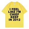 Rapper Chief Keef Merch T ShirtUnisex Clothing Fashion Hip Hop Short Sleeve T-shirts Summer Casual Loose 100%cotton T-shirt
