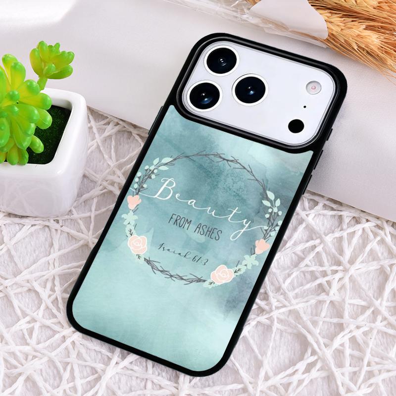Christian Scripture Phone Case for iPhone 17 Air 16 15 11 12 14 13 Pro Max Shockproof Cover