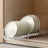 Pull-out Dish Storage Rack Cabinet Built-in Drawer-type Dish Rack Large Capacity Pull-out Bowl Rack