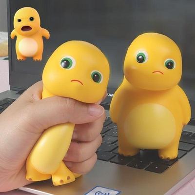 100Pcs Helmet Bicycle Hand Account Pencil Case Decals Cute Cartoon Yellow Dragon Waterproof Graffiti Stickers