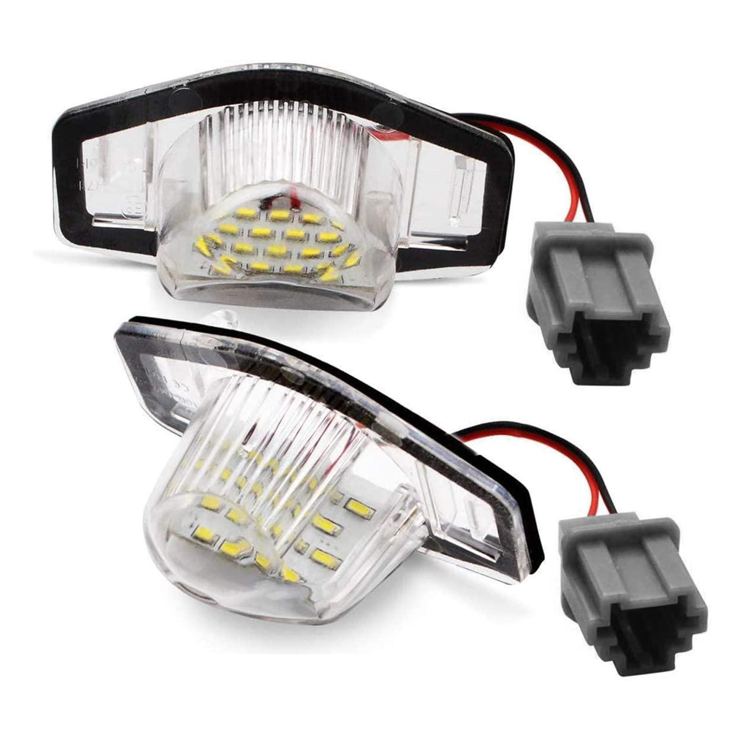 

Светодиодная подсветка номера Honda VISPREA LED, белая светодиодная подсветка номера, оригинальный сменный тип 12 В 3 Вт, 18 ламп на сторону, комплект из 2 ступеней, универсал Odyssey Fit N BOX Ins