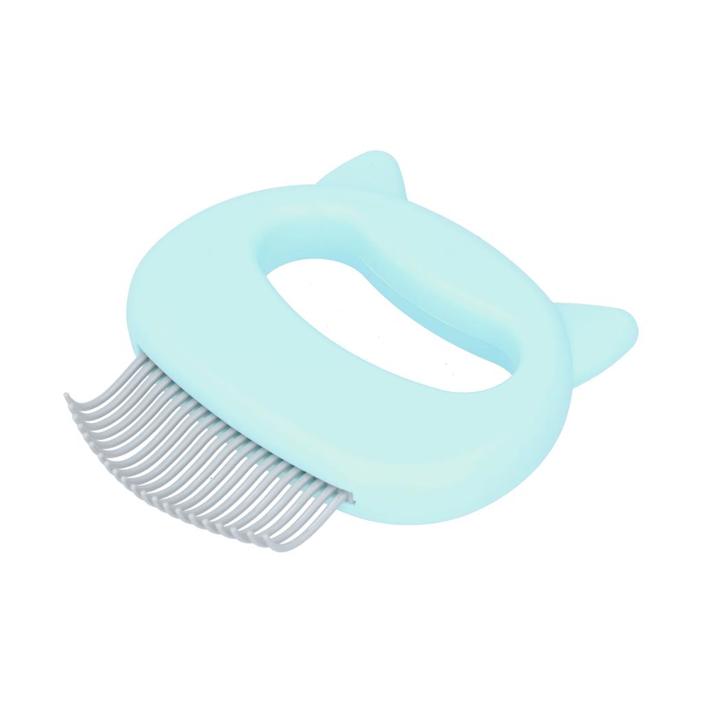 Kočičí srst Hřeben s mušlí Odstraňování podsady Rozčesávání Uzly Hřeben Nástroj pro péči o domácí mazlíčky Zelený