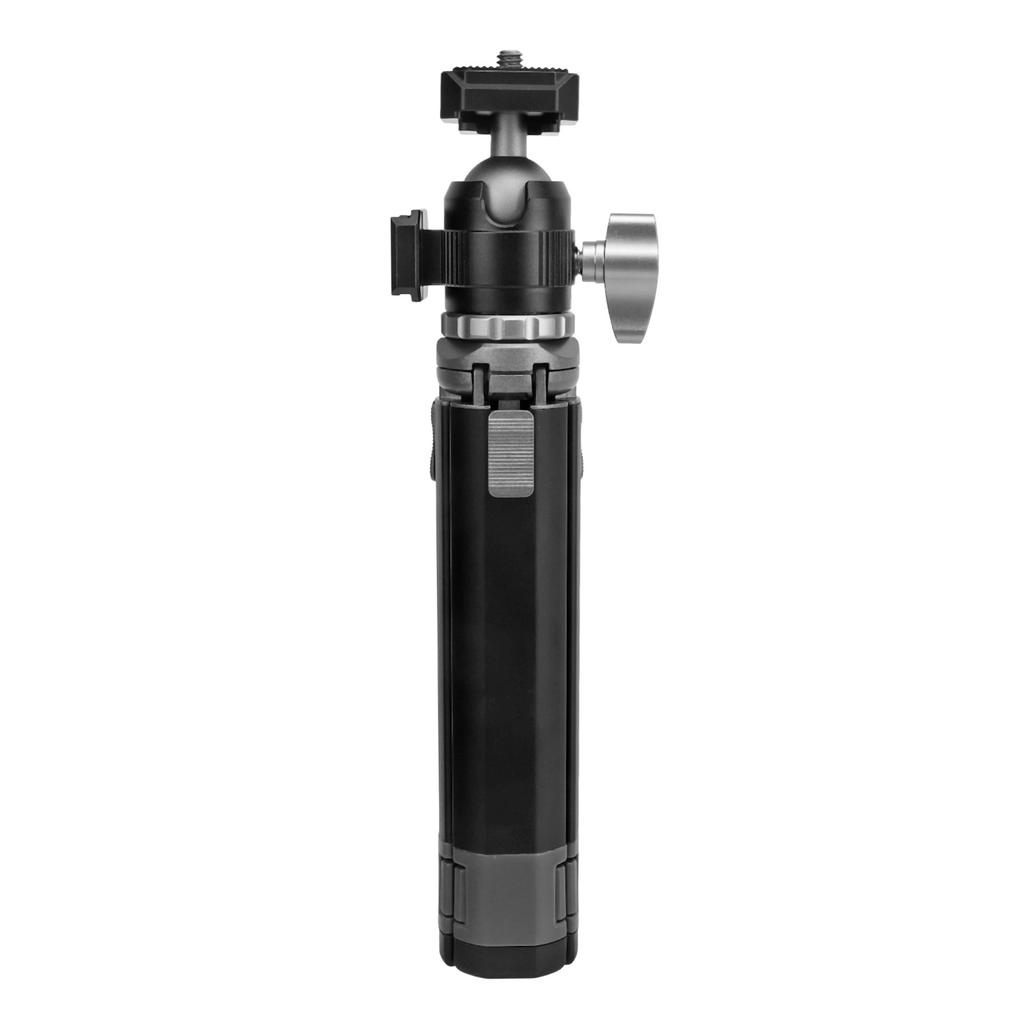 Camera Tripod 14in Screw Cold Shoe Port 360 Degree Rotation Extendable Camera Mount Tripod Stand