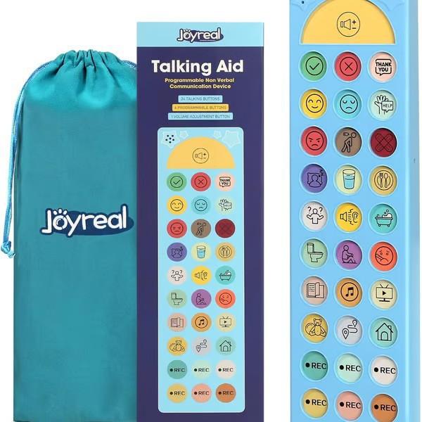 

AAC device for autistic patients, Joyreal nonverbal communication tool, speech therapy for stroke rehabilitation