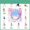 From Zero World Rem Ram Handheld Anime Collectible Model Pvc Toy For Teens