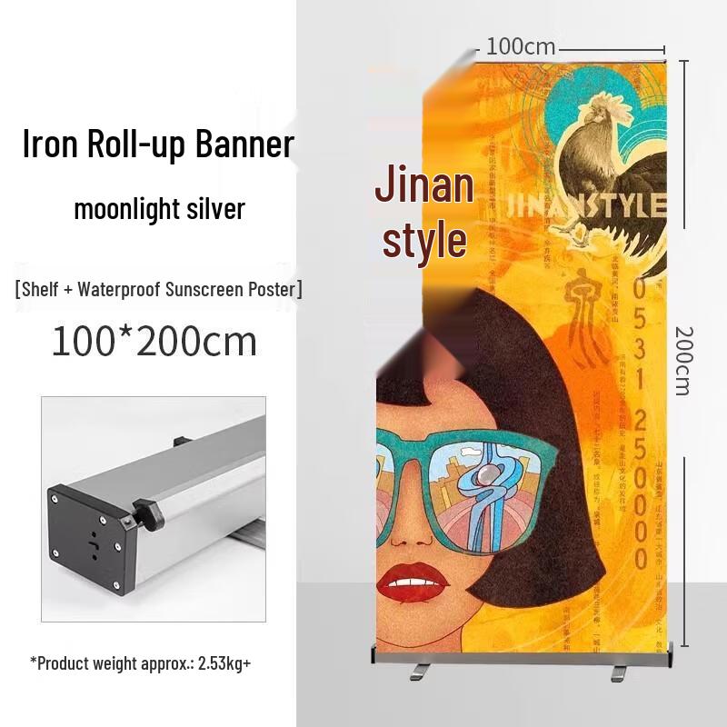 

HANDUNYOU Roll-Up Banner Display Stand