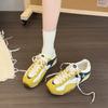 Fashion 2025 New Mesh Thin Soled Women Sneakers Fashionable Retro Concise Casual Comfortable Increased Sports Shoes Street Board Shoes