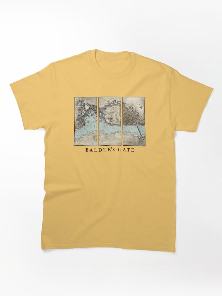 Baldur's Gate Map Classic T-Shirt