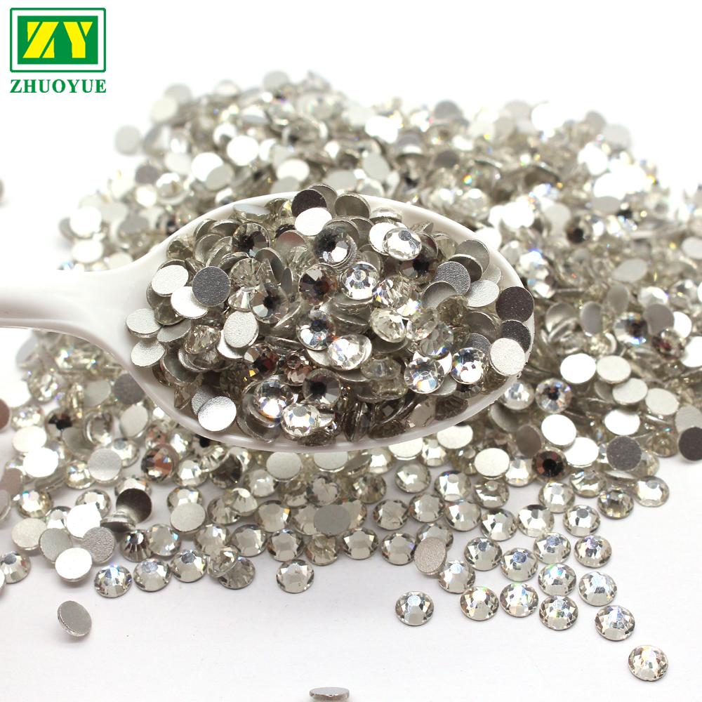 High-quality Non Hot Fix Rhinestone Flat Back Rhinestone for Nail Art DIY Accessories Designer Rhinestone Transfer