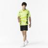 Table Tennis Game Short JTTA Sharp Size M Shirt, Sleeve, Certified, Moisture-Wicking, Quick-Drying, Unisex, Green, (82JAB103)
