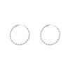 Twist Earrings Large Ear Buckle Style Earrings Cold Style Simple Design Earrings for Women