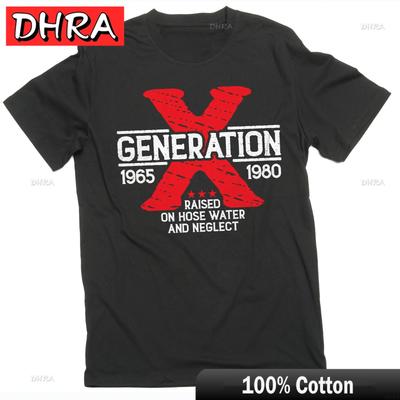 Lustiges T-Shirt Generation X T-Shirts Schlauch Wasser und Vernachlässigung Tee Witz 1980er Jahre Shirt Einzigartige Ästhetik Tees Hemden für Frauen T-Shirt
