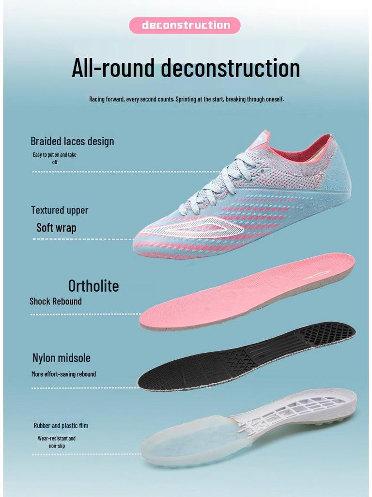 Premium Nylon Midsole Non-slip Football Shoes for Adults