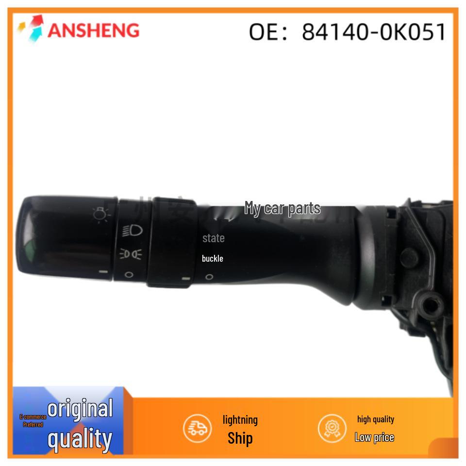 Toyota Headlight & Turn Signal Combination Switch 84140-0K010 Ansheng