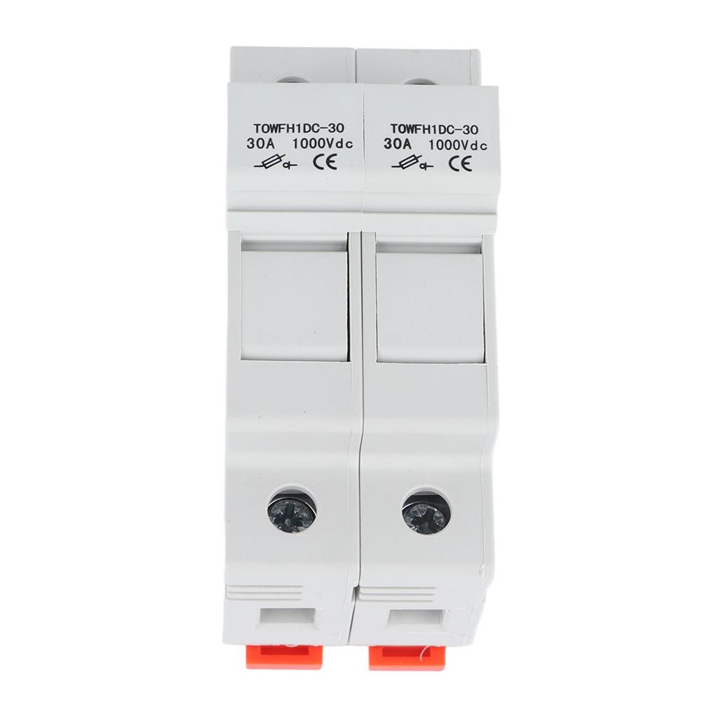 1000VDC DC-Leistungsschalter mit 2 Sicherungen Effektiver Schutz Leistungsschalter-Sicherungsset für Elektrogeräte 15A