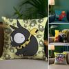Cartoon RRanma1 2 Pillow Case Sofa Living Room Bedroom Doublesided Printing Square Cushion Nap Time Pillow Case