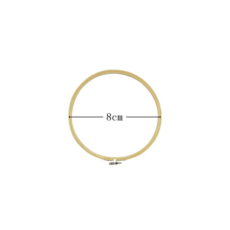 

8-34cm ring embroidery hoop frame large sewing tools mini wood embroidery cross stitch Bamboo hoop for kit accessories decor