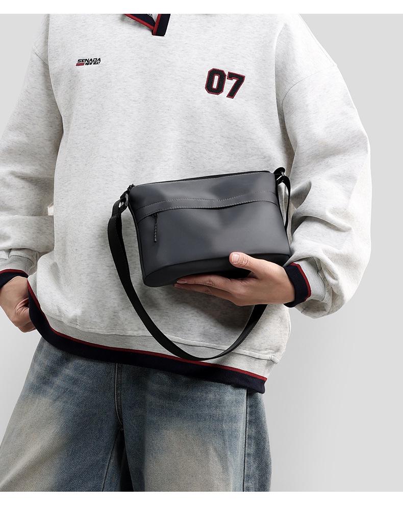 Trendy Men's Crossbody Shoulder Bag: Large-Capacity Sports & Travel Backpack