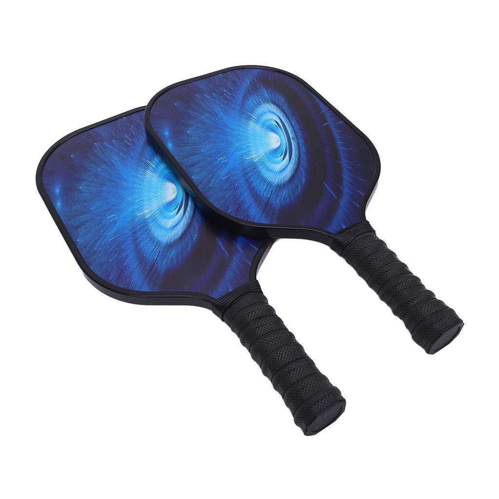 Pickle Ball Paddles Honeycomb Core Fiberglass Surface Pickle Ball Set with 2 Rackets 2 Balls 1