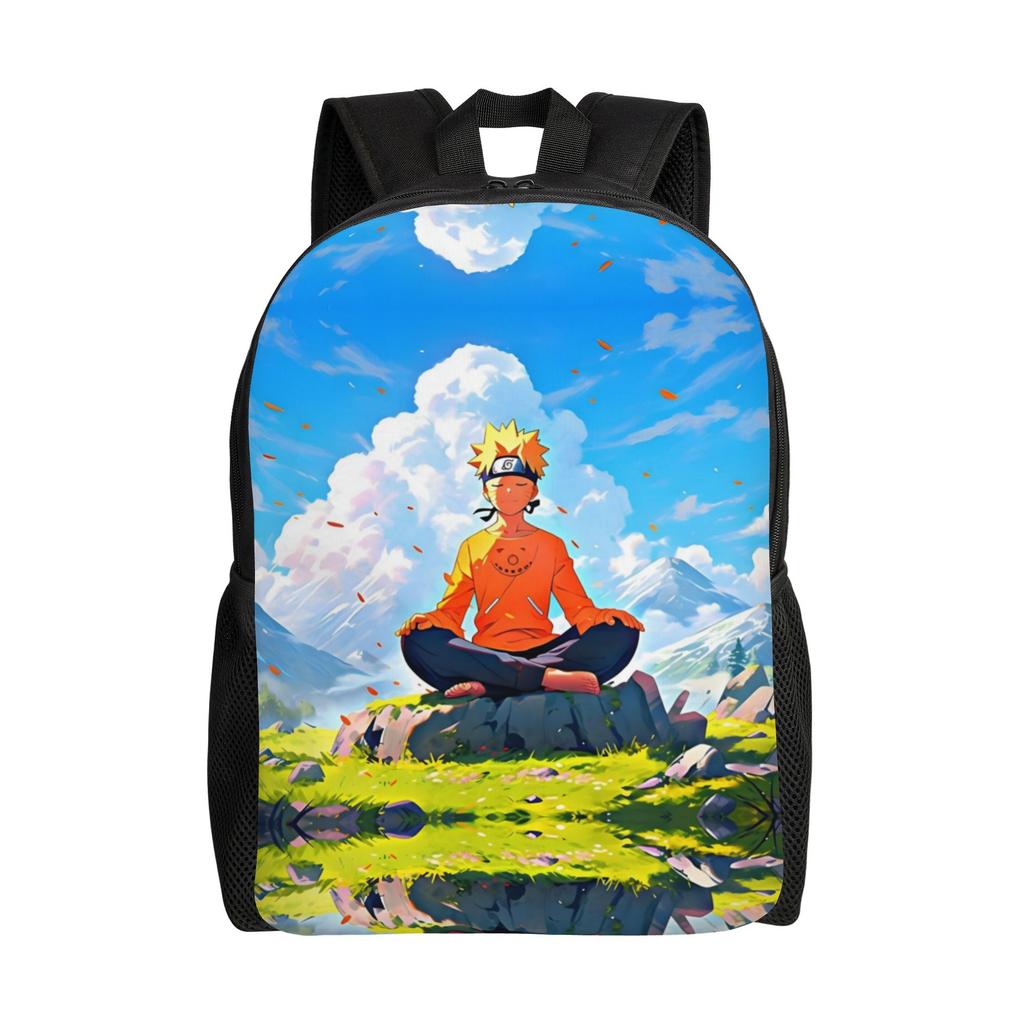 Customized N-Narutoes Uzumaki Backpacks Men Women Fashion Bookbag for School College Manga Bags