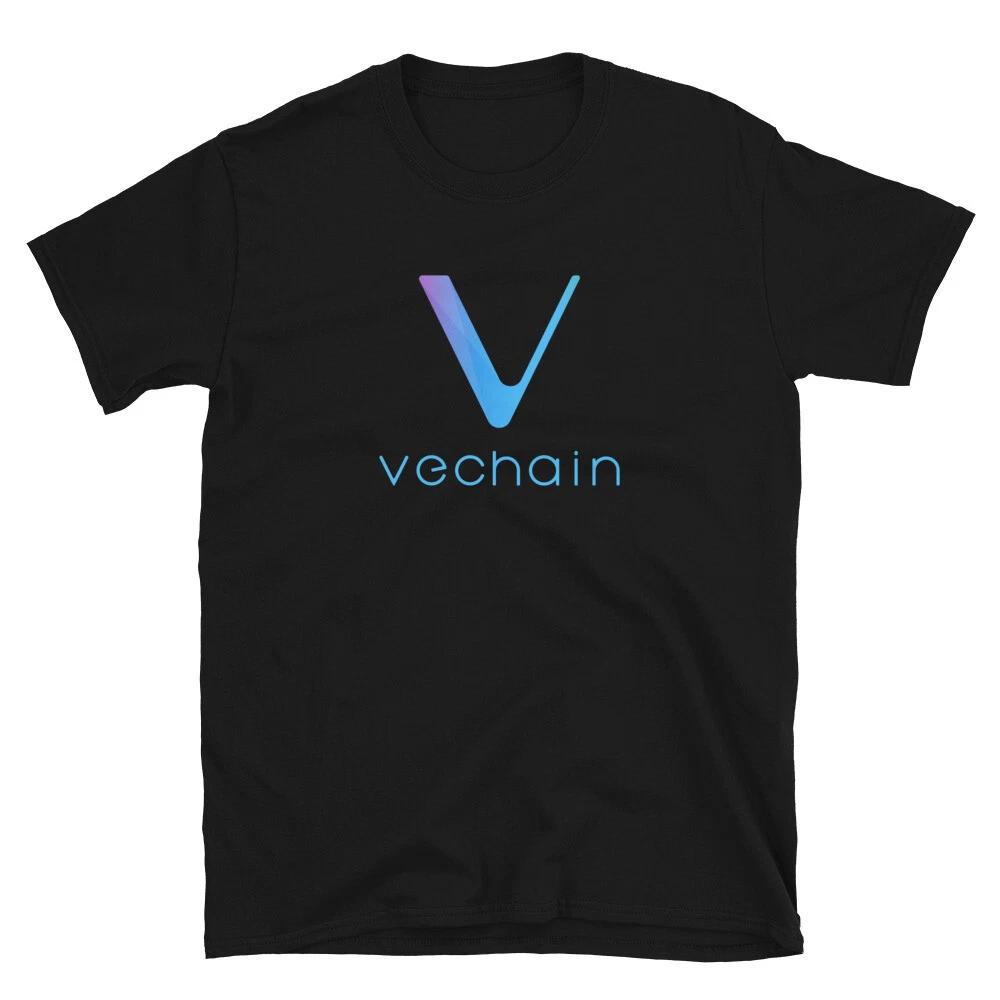 Vechain T- Shirt Crypto Trader gift tee M