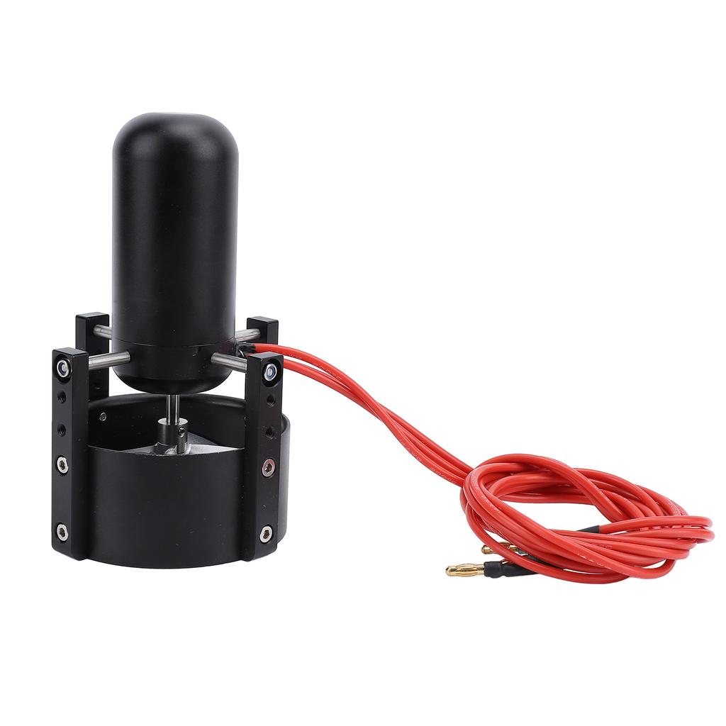 Moteur Propulseur Étanche Sous-Marin Alliage d'Aluminium Poussée Maximale 12,5 kg Démarrage 7V pour Contrôleur de Vitesse Électronique 12S-80A