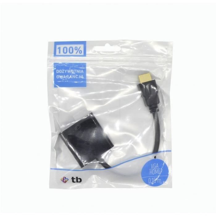 TB Adaptateur VGA (F) - HDMI (M) HDMI - VGA AKXVAHMVGAF15 - AKTBXVAHMVGAF15