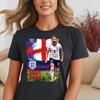 Harry Kane England Soccer Player T-Shirt and kids tshirt | St George's Cross Background