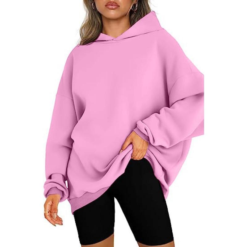 Pullover con cappuccio da donna europeo e americano, oversize, largo, casual, maglione con velluto