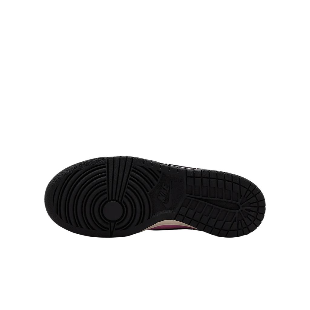 Nike Dunk Low GS Pink Rise Light Orewood Brown Kids Sneakers Pale-Ivory Black FB9109-601