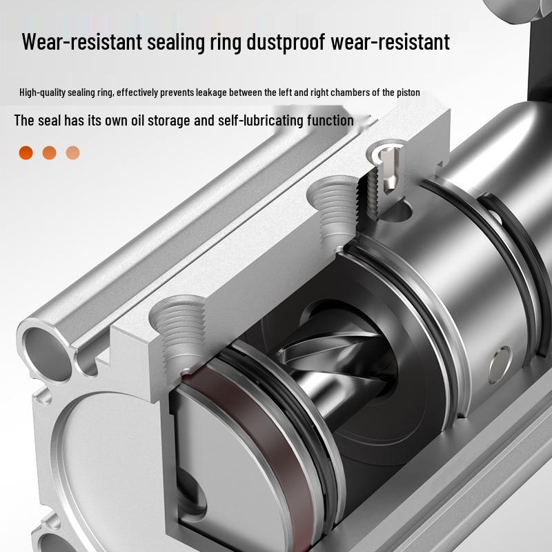 Pneumatic Rotary Downward Angle Press Cylinder MKB Series