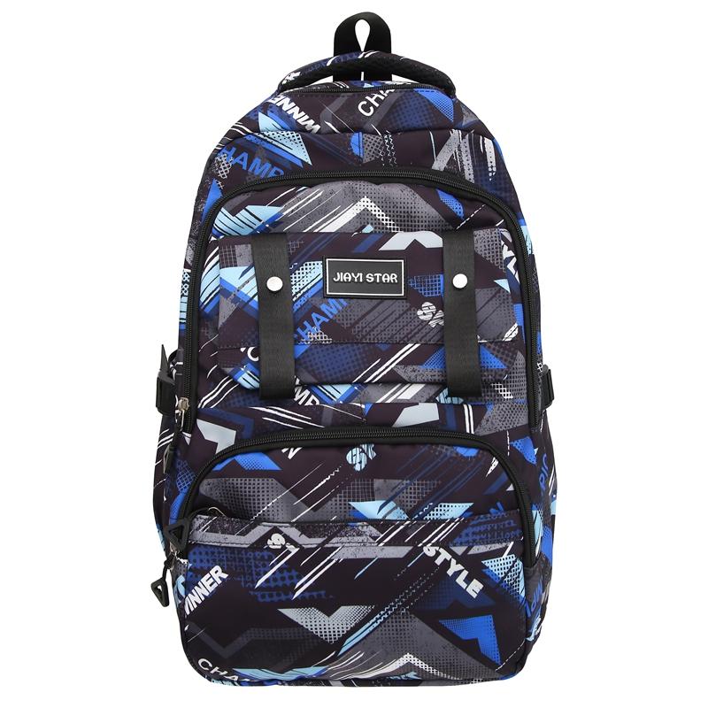 Graffiti-Print Herrenrucksack Schüler Schultasche Damen Computertasche Reiserucksack mit großer Kapazität
